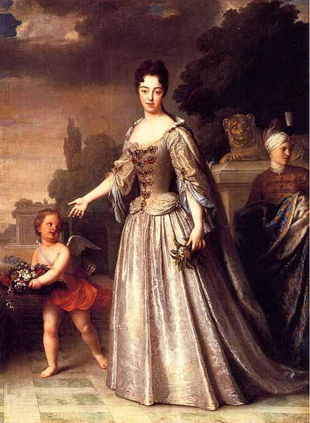 Jean-Baptiste Santerre Portrait of Marie-Adelaide of Savoy France oil painting art